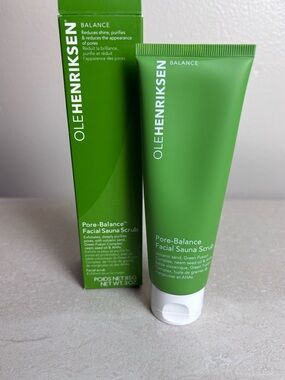 OLE HENRIKSEN pore balance facial sauna scrub 3OZ